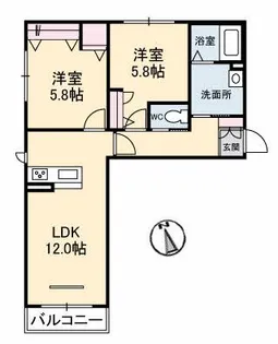 collina1【1階】の間取り