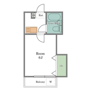 キャロル【1階】の間取り