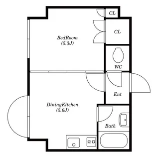 FRESA【4階】の間取り