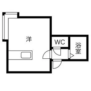 AMS新富A棟【3階】の間取り