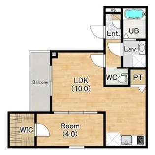 (仮称)ジーメゾン大津横木ルイエル【1階】の間取り