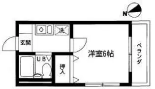 サンホシノ桜本【2階】の間取り