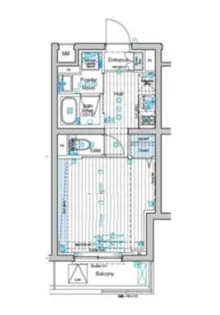 ブライズ下丸子DUE【4階】の間取り