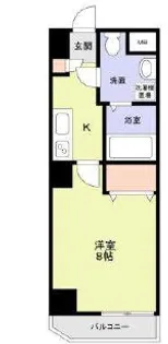 カルム秋葉原イースト【3階】の間取り