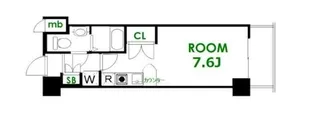 カーサ大井町【11階】の間取り