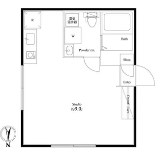 ミラージュタワー中野中央【3階】の間取り