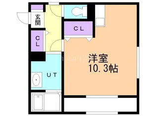 ユニゾンY・K【1階】の間取り
