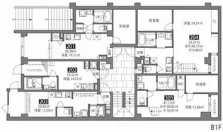 グランヒルズ中落合【2階】の間取り