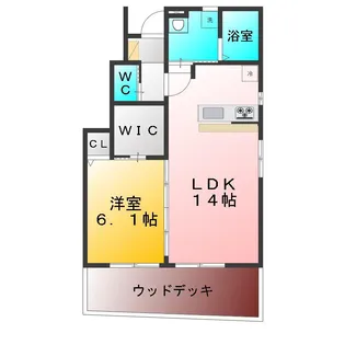 Tiara A・B・C棟【1階】の間取り