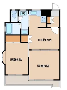 ウェンゲン豊玉【2階】の間取り