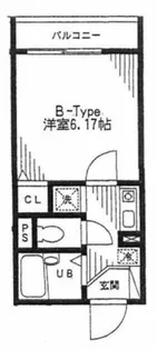 ワイリーマンション【1階】の間取り