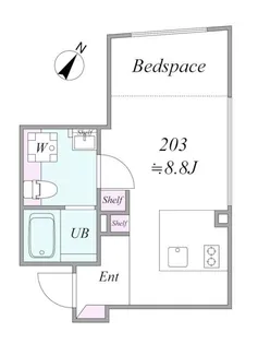 trias367【2階】の間取り