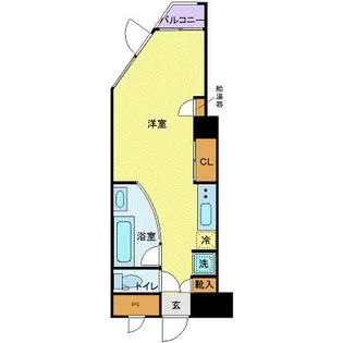 仙台リエゾン【4階】の間取り