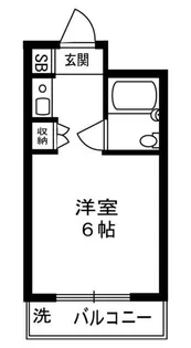 ダイホープラザ護国寺【1階】の間取り