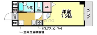 グランソレイユ曽根【2階】の間取り