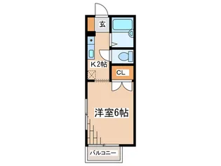 こばとハウス【1階】の間取り