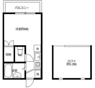 フラワリーヒル篠原台町壱番館【2階】の間取り
