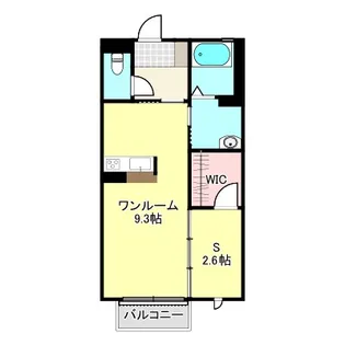 クラヴィエ井野【2階】の間取り