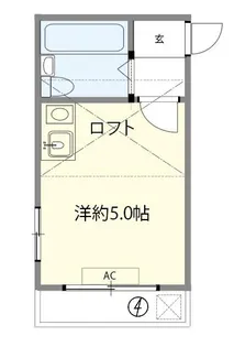 チャーコル目白台【1階】の間取り