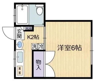 サンホワイト(聖ヶ丘1)【2階】の間取り