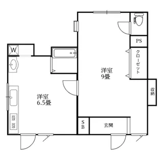 ディモーラ西池3丁目【1階】の間取り