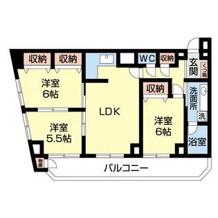 静岡森下マンション【6階】の間取り