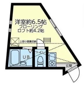 ユナイト根岸ミランダの杜【1階】の間取り