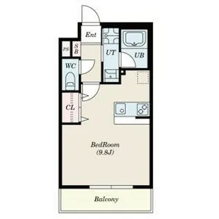 オハアスール【3階】の間取り