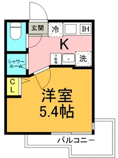 Villa Azure【2階】の間取り