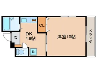 グランドハイツ高田弐番館【3階】の間取り