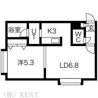 アリビラ【3階】の間取り