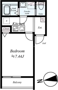GRADUS葛西【3階】の間取り