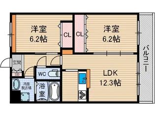 BRAVOURE【3階】の間取り