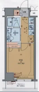 スプレスター北千住【5階】の間取り