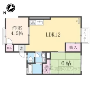 パークサイドIF【2階】の間取り