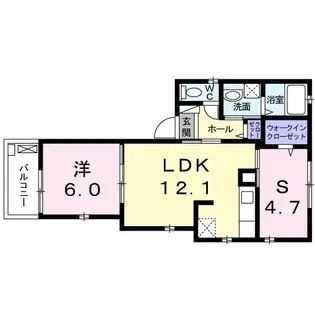 ウィステリア【2階】の間取り