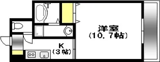 ベラ福本【3階】の間取り