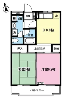 エクセレント日吉【3階】の間取り