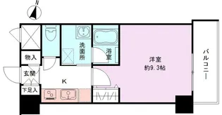 BUENA東幸町【1階】の間取り