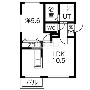 AYパティオ【5階】の間取り