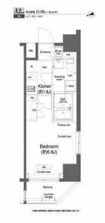プラウドフラット門前仲町I【4階】の間取り