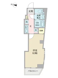 Mヒルズ【3階】の間取り