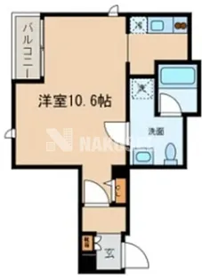 フラット太子堂【1階】の間取り