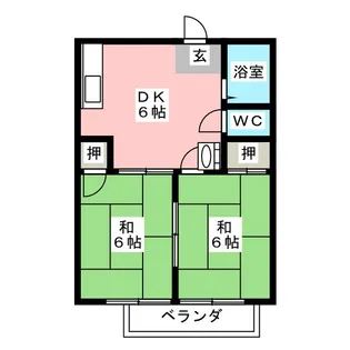 サンビレッジ・N【2階】の間取り