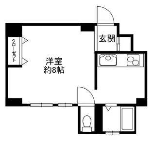 すい~とぴあ本郷【2階】の間取り