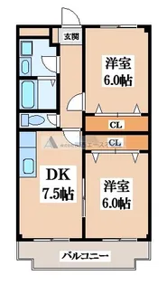 リッチモンド【3階】の間取り