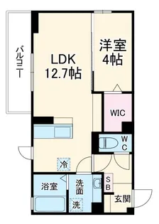 クレストTM【2階】の間取り
