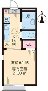 TOHMA目白中落合【2階】の間取り