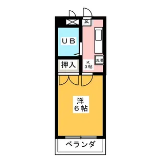 第3服部ビル【3階】の間取り