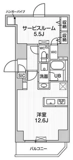 S-RESIDENCE入谷alesia【6階】の間取り